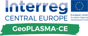 Logo Interreg Central Europe / GeoPLASMA-CE